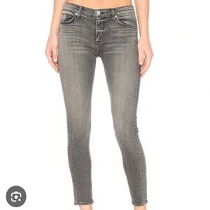 HUDSON NWT NICO GREY SUPER SKINNY JEANS SZ 24